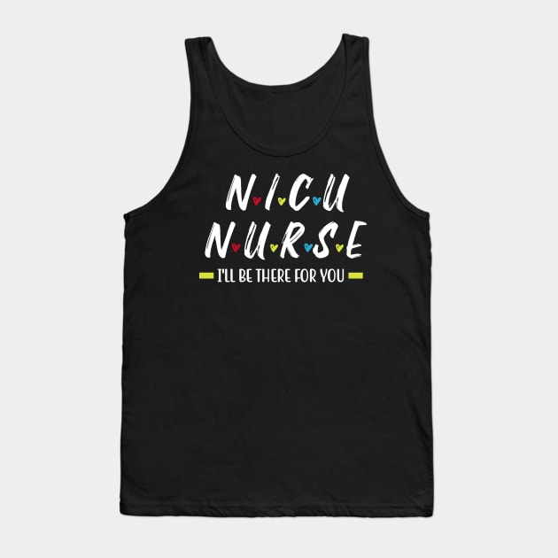 NICU Nurse theme shirt Tank Top by Sandyschicdesigns